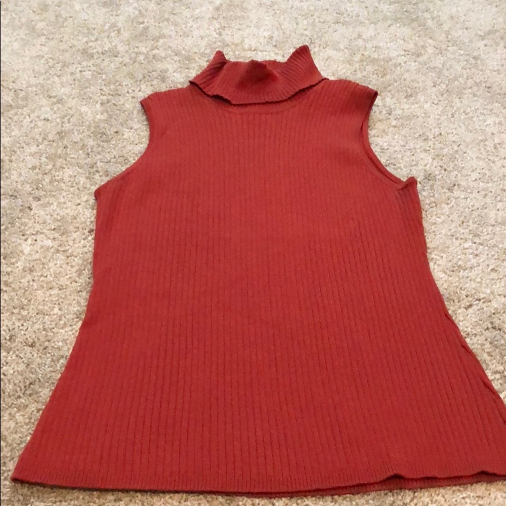 Chico’s ribbed tank sweater